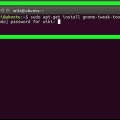 Ændring af temaer i ubuntu med gnome tweak tool