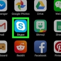 Log ud af skype