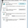 Gør internet explorer til din standardbrowser