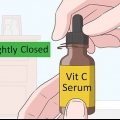 Opbevaring af c-vitamin serum