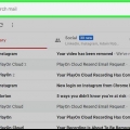 Søg efter dato i gmail