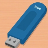 Lagring af billeder på en usb-stick