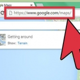 Mål afstand på google maps