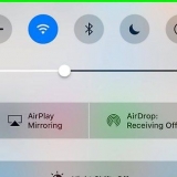 Deaktiver airdrop