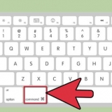 Vælg alt på en mac