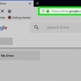 Tilføj filer til google drev online