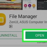 Overfør filer til et sd-kort på android