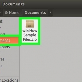 Udpakning af filer i linux