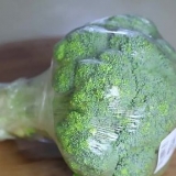 Damp broccoli