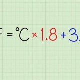 Konverter celsius til fahrenheit