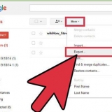 Føj kontakter til gmail med en csv-fil