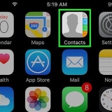 Slet kontakter fra iphone