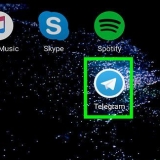 Find kontakter i telegram på android