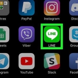 Fjern kontakter fra line på iphone eller ipad