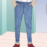Iført crocs