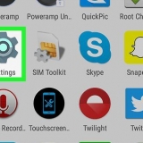 Indstilling af berøringsfølsomhed på en android-enhed