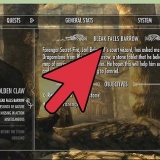 Få og aflever dragonstone fra bleak falls barrow i skyrim