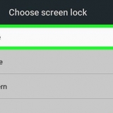 Fjern nødopkaldsknappen på android