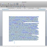 Justering af linjeafstanden i et word-dokument