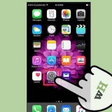 Ændring af sprog på en mobiltelefon