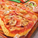 Tilbered frossen pizza