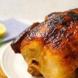 Genopvarm en spidsgrillet kylling
