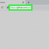 Opret en konto i github