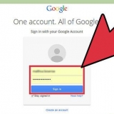 Tilføj en konto til din gmail