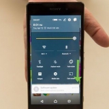 Brug af en android som lommelygte