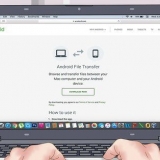 Tilslutning af en android-telefon til en computer