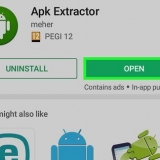 Hent en apk-fil på en android-enhed