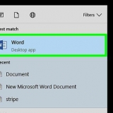 Tilføj et banner i microsoft word