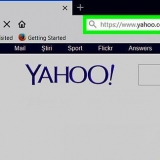 Videresend en besked med yahoo mail