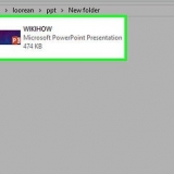 Reparer en beskadiget powerpoint-fil