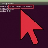 Find en fil i linux
