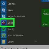 Formater en kode på slack på en pc eller mac