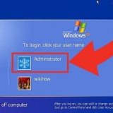 Hack en computer, der er adgangskodebeskyttet