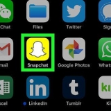 Fjern en kontakt fra snapchat
