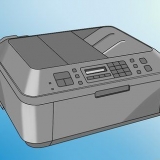 Scanning af et dokument med en canon-printer