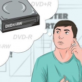 Installation af et dvd-drev