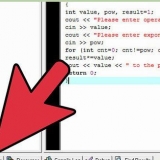 Opret et simpelt program i c