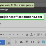 Skriv en e-mail til en virksomheds personaleafdeling