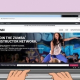 At blive certificeret zumba-instruktør