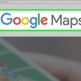 Opret et personligt kort med google