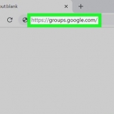 Opret en google-gruppe