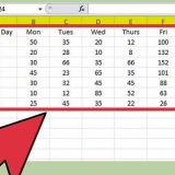 Lav et diagram i excel
