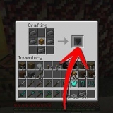 Brug af en tragt i minecraft