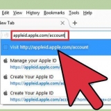 Opret en icloud-konto
