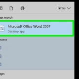 Opret en indeksside i microsoft word