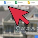 Opret en tilmeldingsformular med google docs